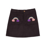 Cord Modern Antrasit 02-Skirt