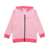 Pink stripes 12-Sweat Jacket