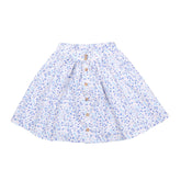Blue Flowers-Skirt