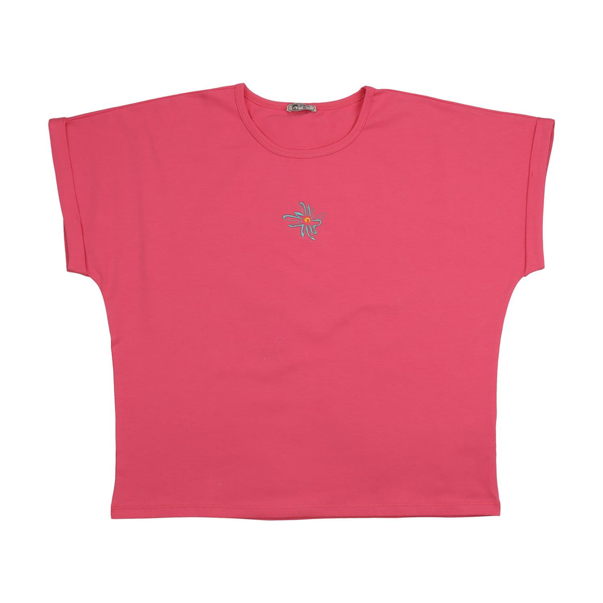 Pink Flowers-T-Shirt